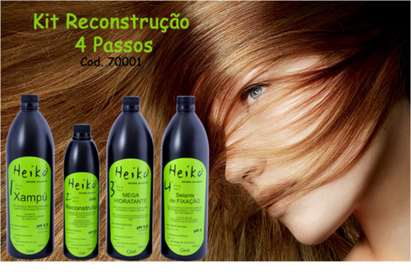 kit Reconstrutor 4 passos