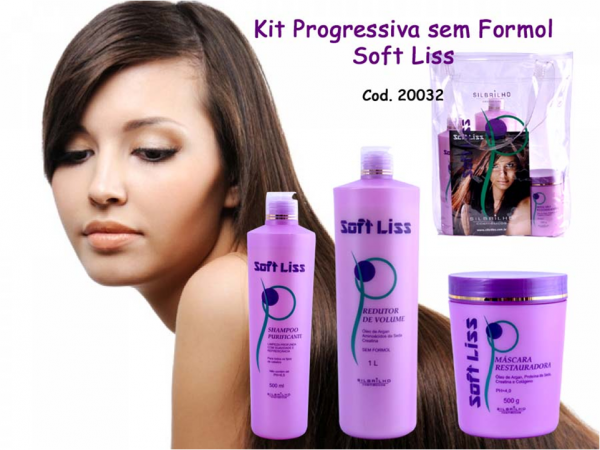 Kit Progressiva Sem Formol Soft Liss Mfp Cosmeticos